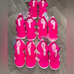 Cat & Jack Toddler Girls Hot Pink Supportive Water Shoes, Sz 9